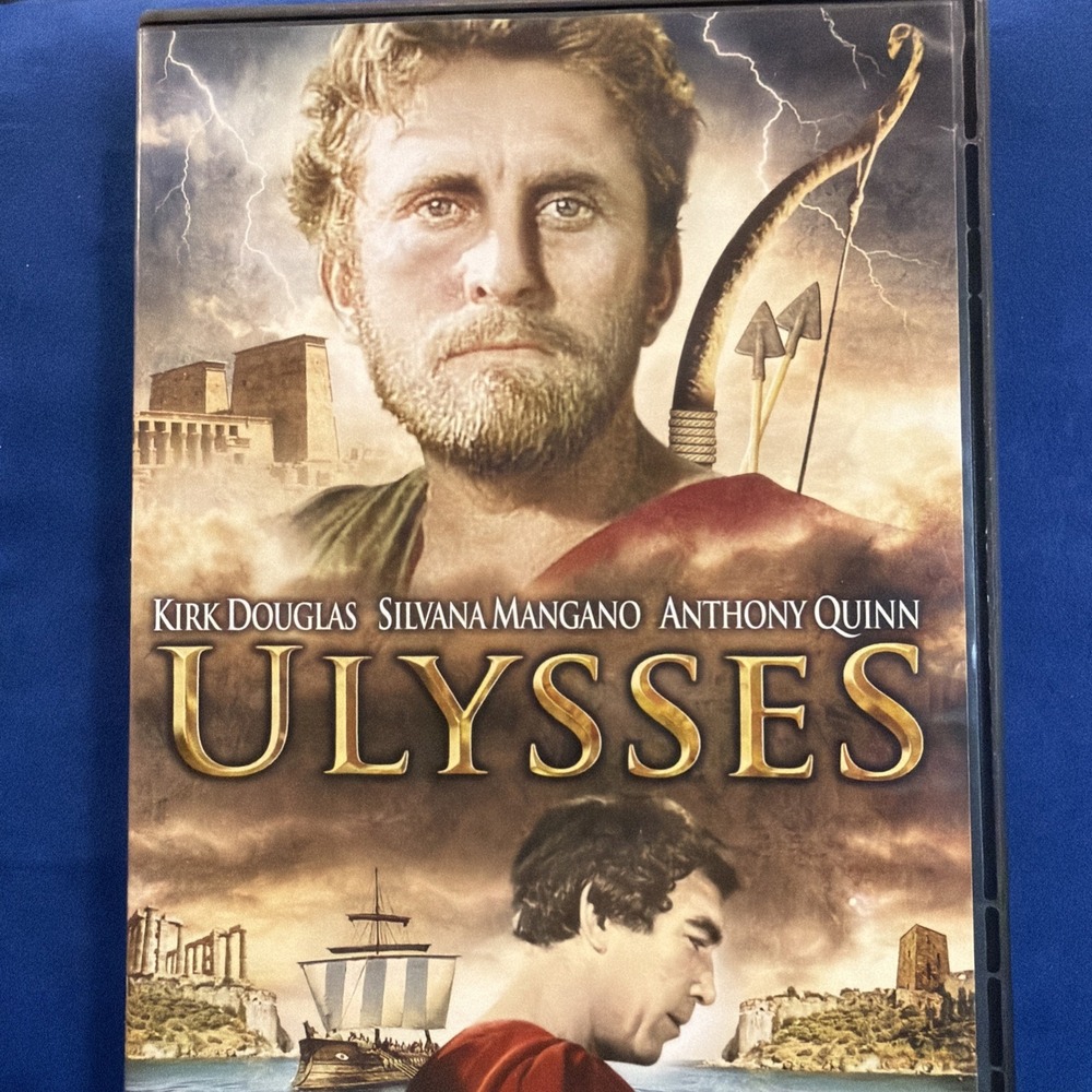 Ulysses (DVD, 1954) Kirk Douglas OOP Rare Homer's Odyssey Classic Anthony Quinn